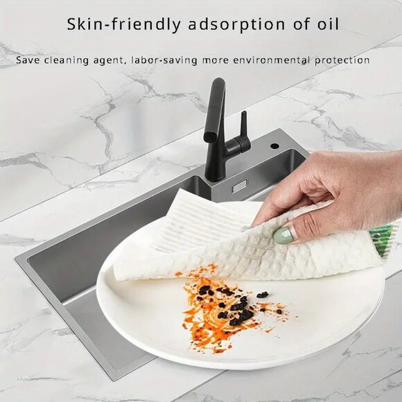 NEW Set of 3 Swedish Dishcloths, Cactus, Lavender, Plant - Reusable, Sustainable - Picture 3 of 6